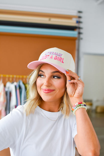 Literally Just a Girl Trucker Hat