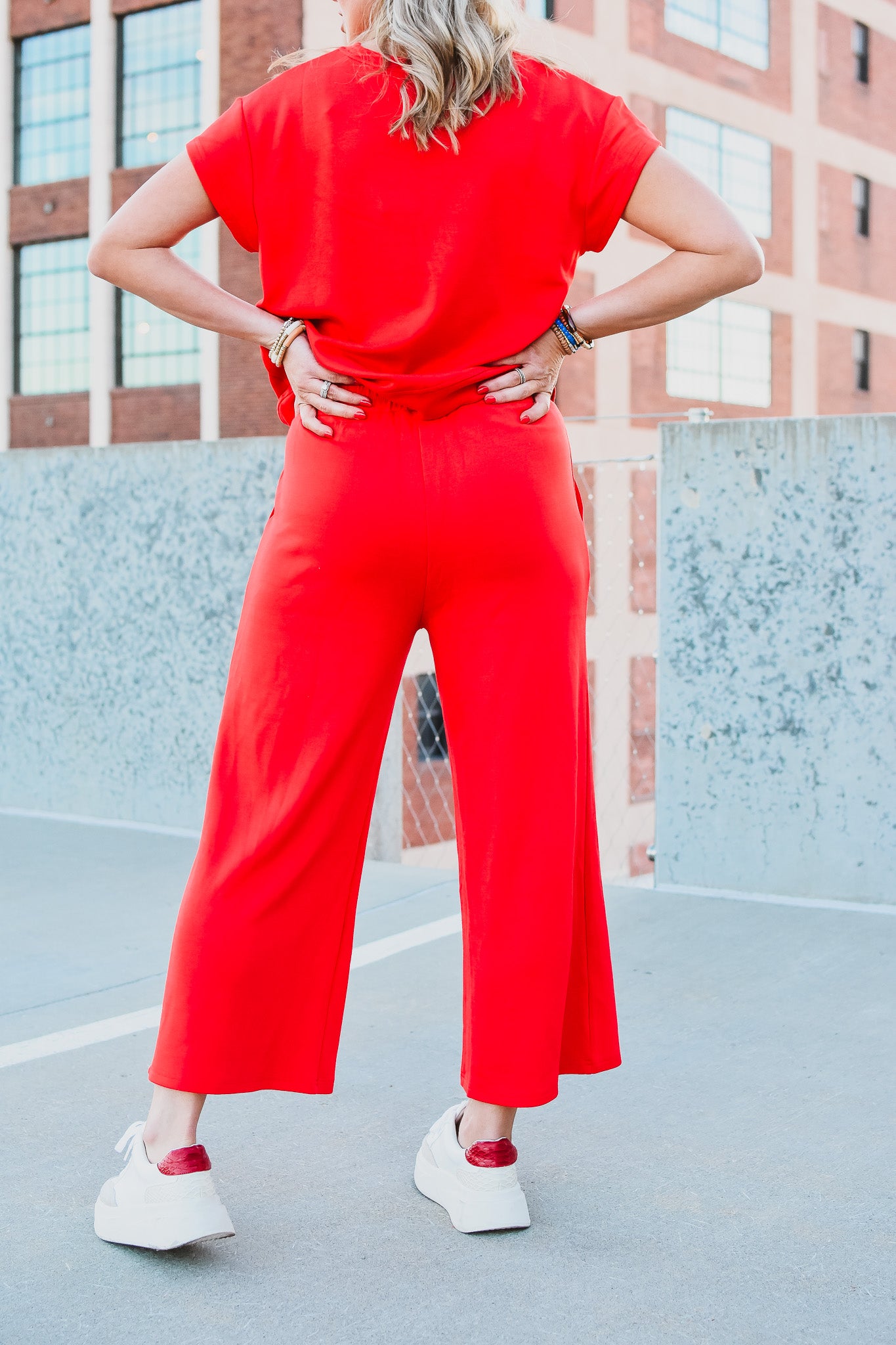Nicole Pants in Red