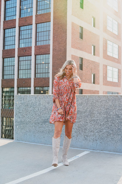 Ginny Floral Mini Dress
