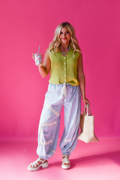 Annie Embroidered Boho Denim Pants
