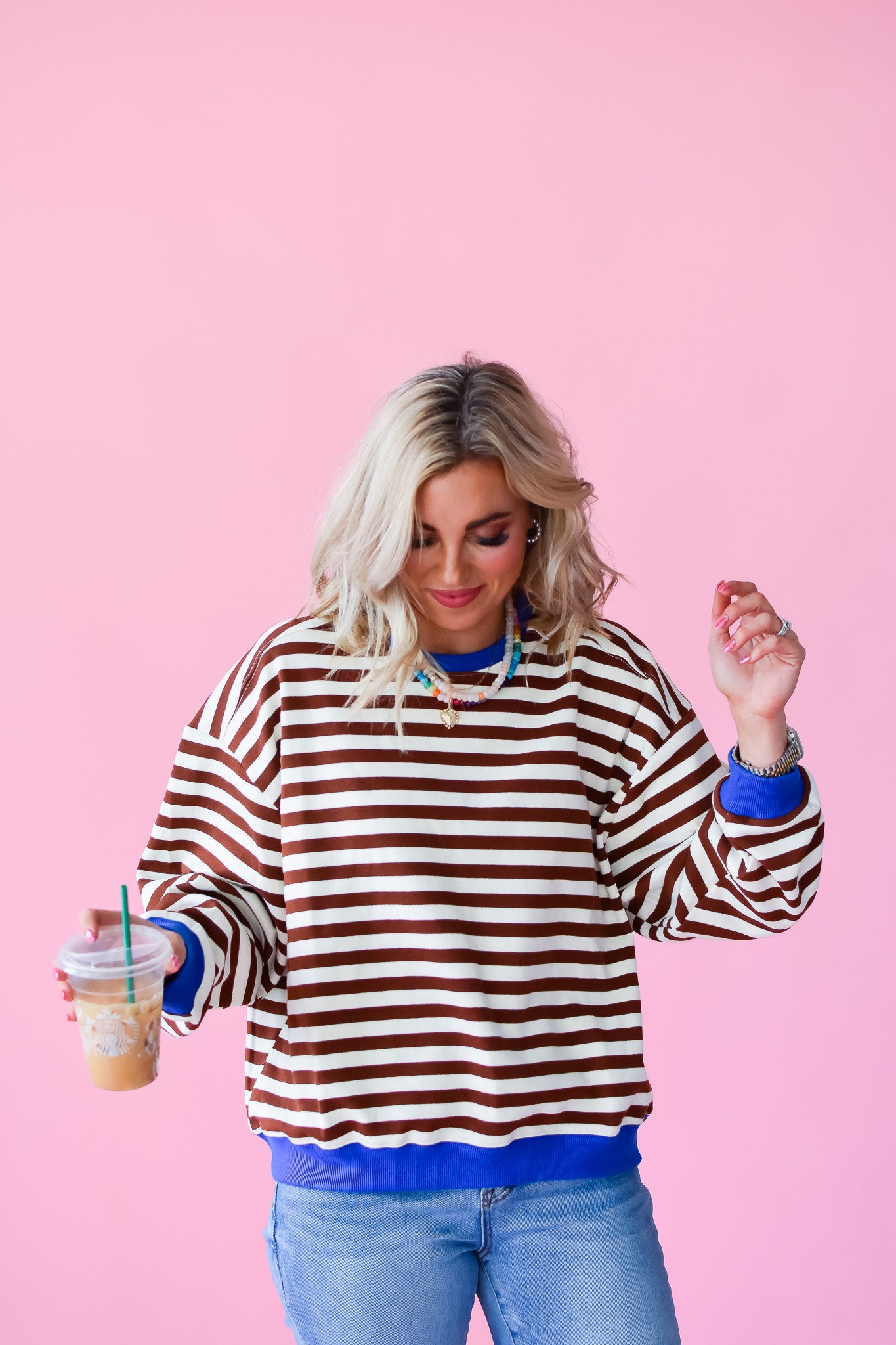 Sami Striped Sweatshirt