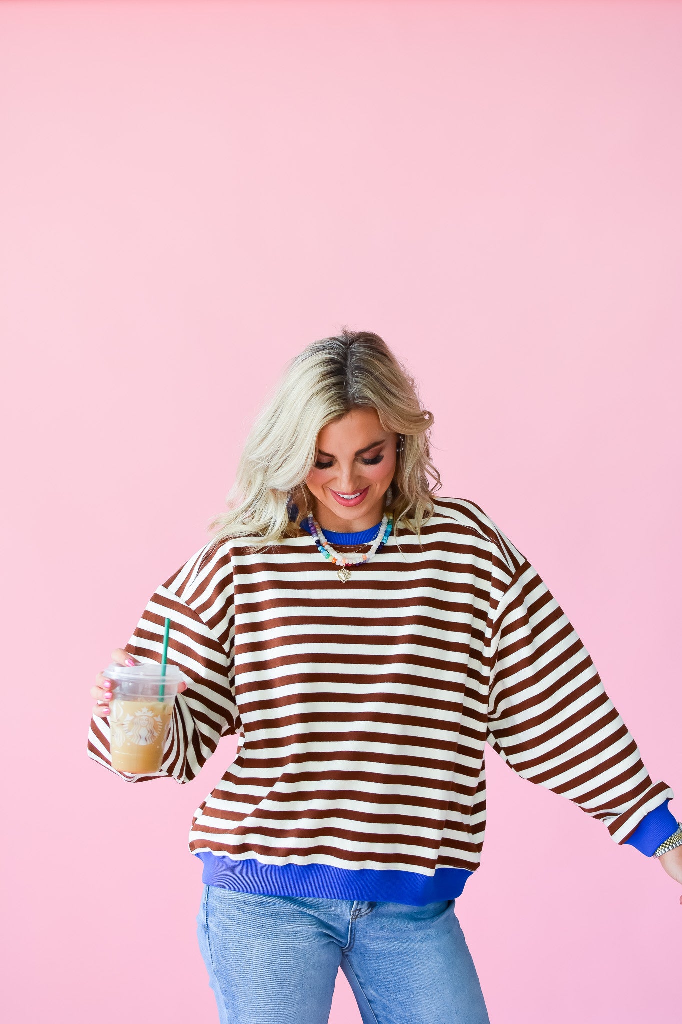 Sami Striped Sweatshirt