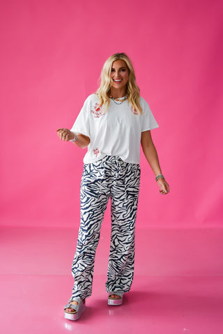 Nala Zebra Pants