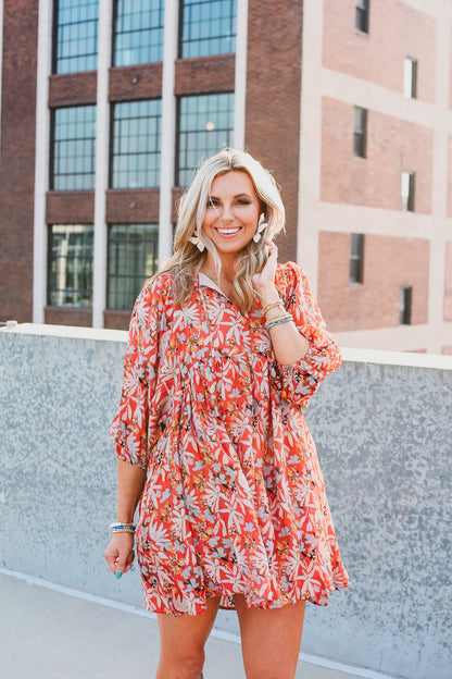 Ginny Floral Mini Dress