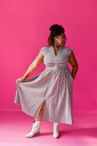 Becky Zip Up Maxi Dress
