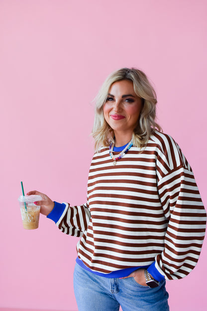 Sami Striped Sweatshirt