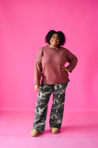 Harmony Stud Sweater