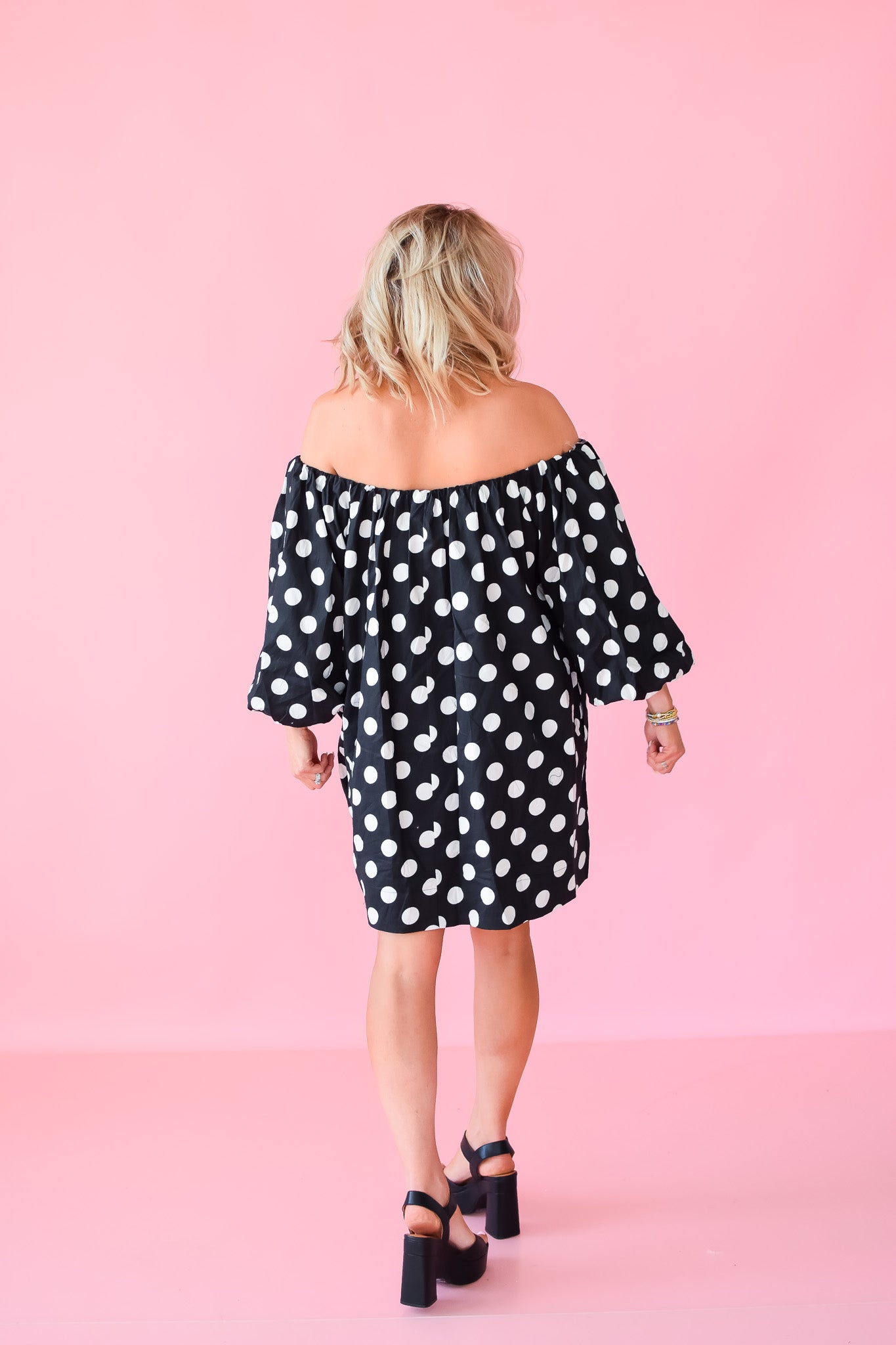 Marilyn Polka Dot Mini Dress