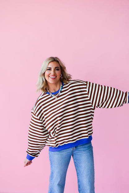 Sami Striped Sweatshirt