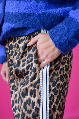 Dax Leopard Track Pants