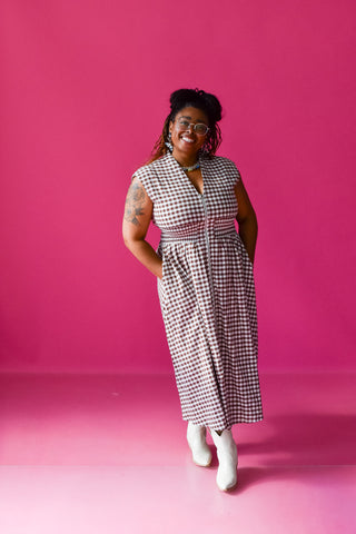 Becky Zip Up Maxi Dress