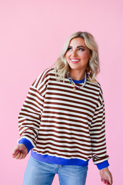 Sami Striped Sweatshirt