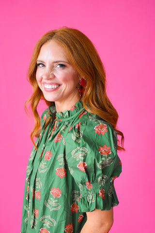 Maeve Floral Mini Dress