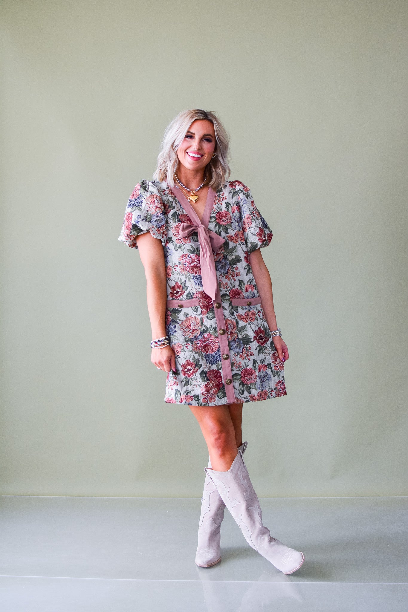 Samantha Floral Dress