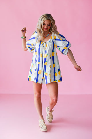 Steffi Lemon Romper