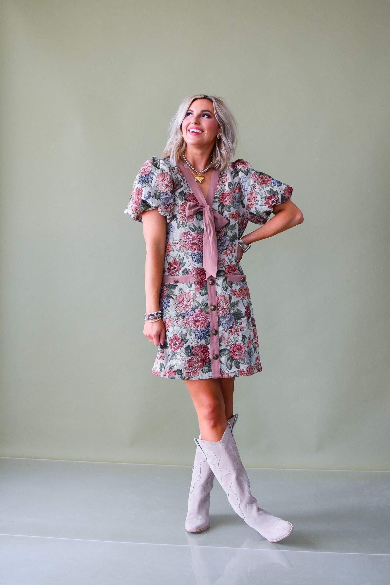 Samantha Floral Dress