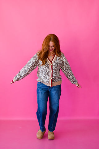 Kingdom Leopard Cardigan