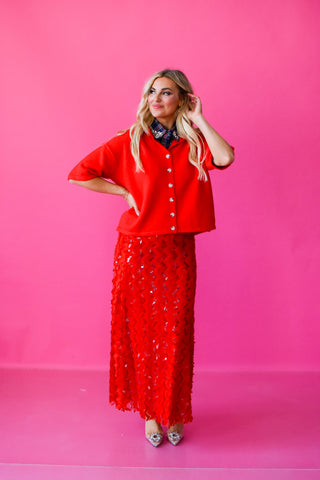 Eloise Sequin Maxi Skirt