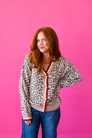 Kingdom Leopard Cardigan