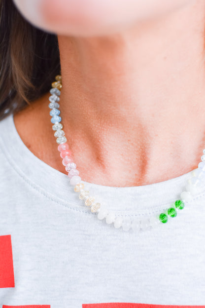 Rainbow Necklace- Opal RESTOCK