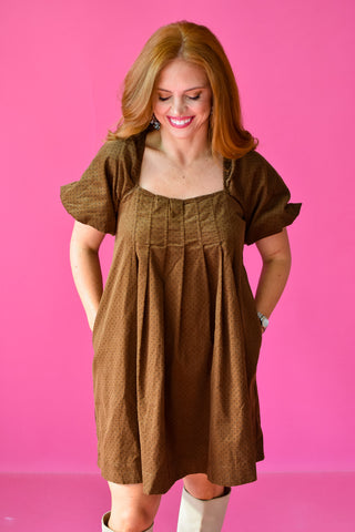 Kayla Corduroy Mini Dress