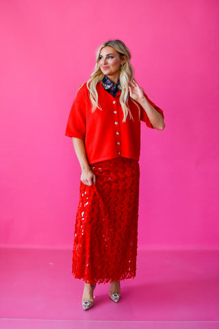 Eloise Sequin Maxi Skirt