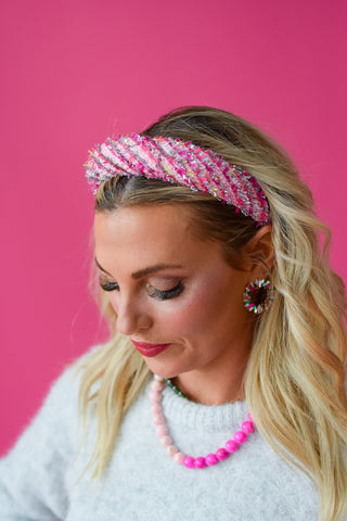 Tweed Headband - Vivian