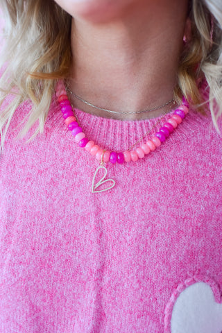 Rainbow Necklace Luxe - Agate Gemstone *RESTOCK*
