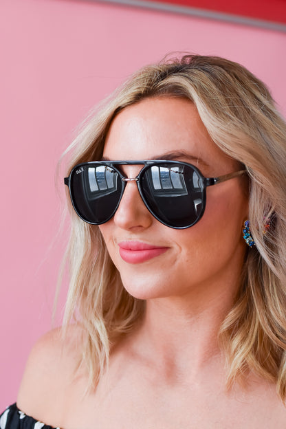 Earhart Sunglasses in Black