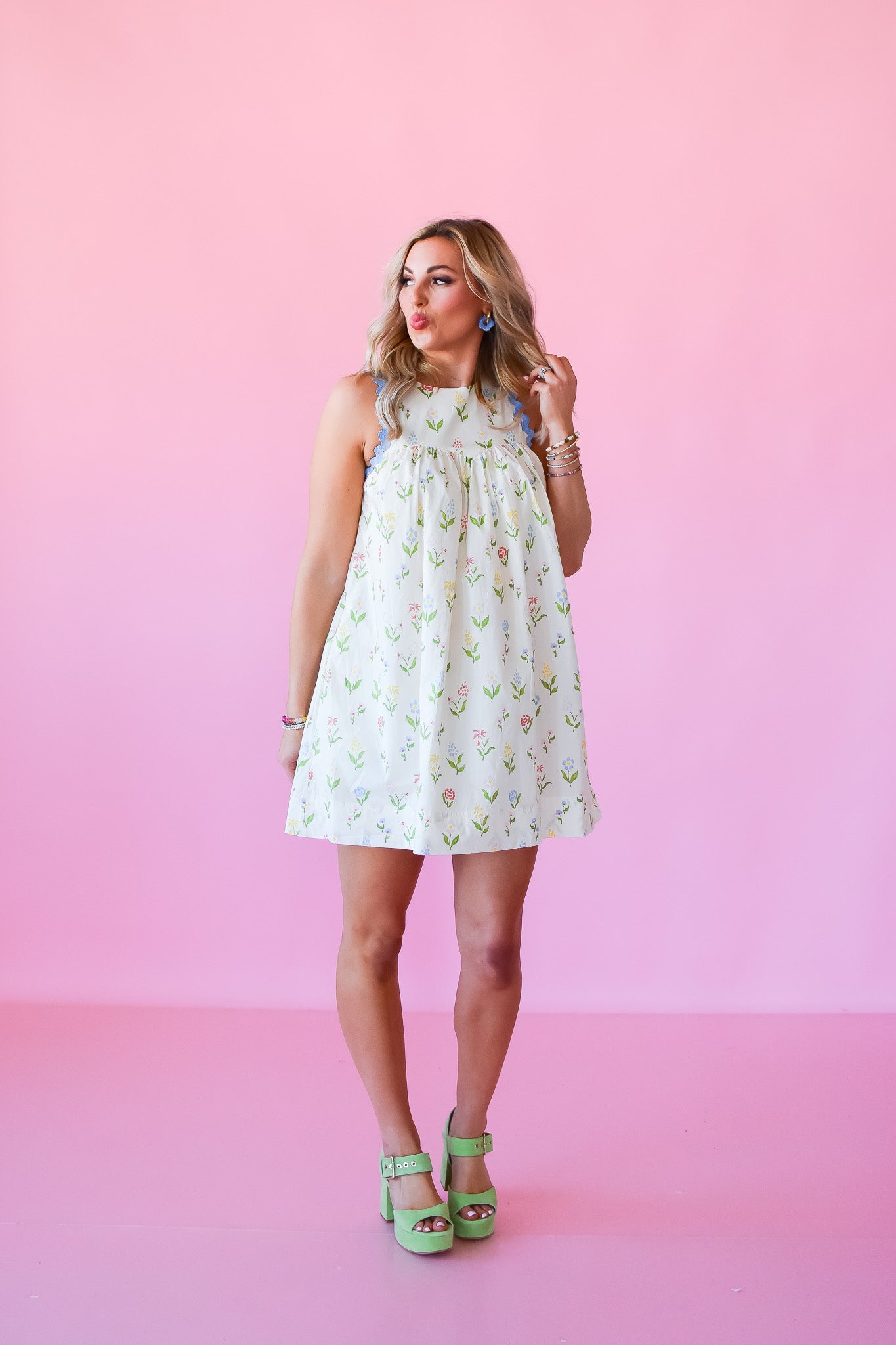 Celeste Floral Mini Dress