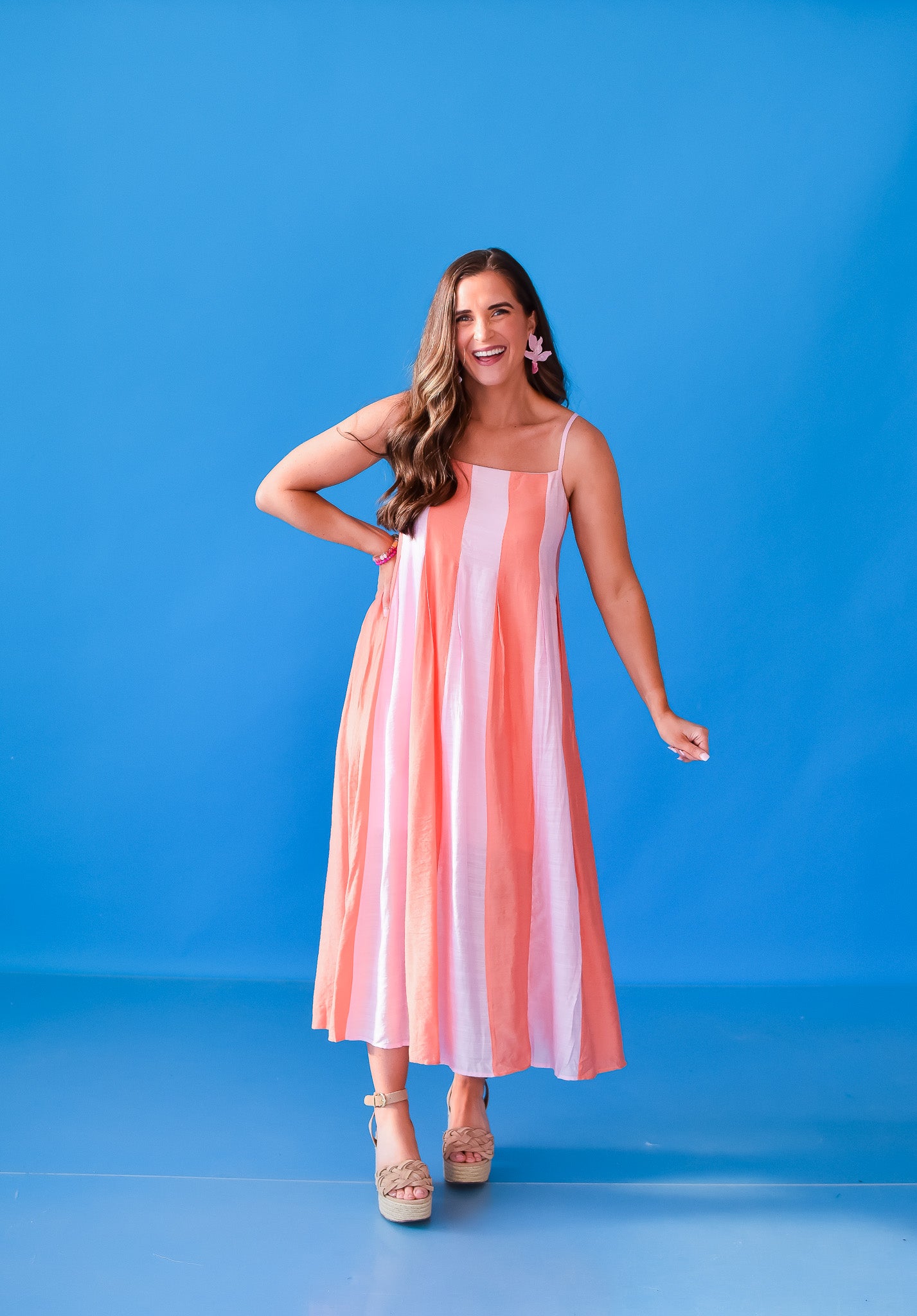 Alley Stripe Maxi Dress