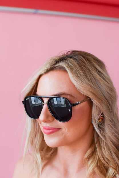 Earhart Sunglasses in Black