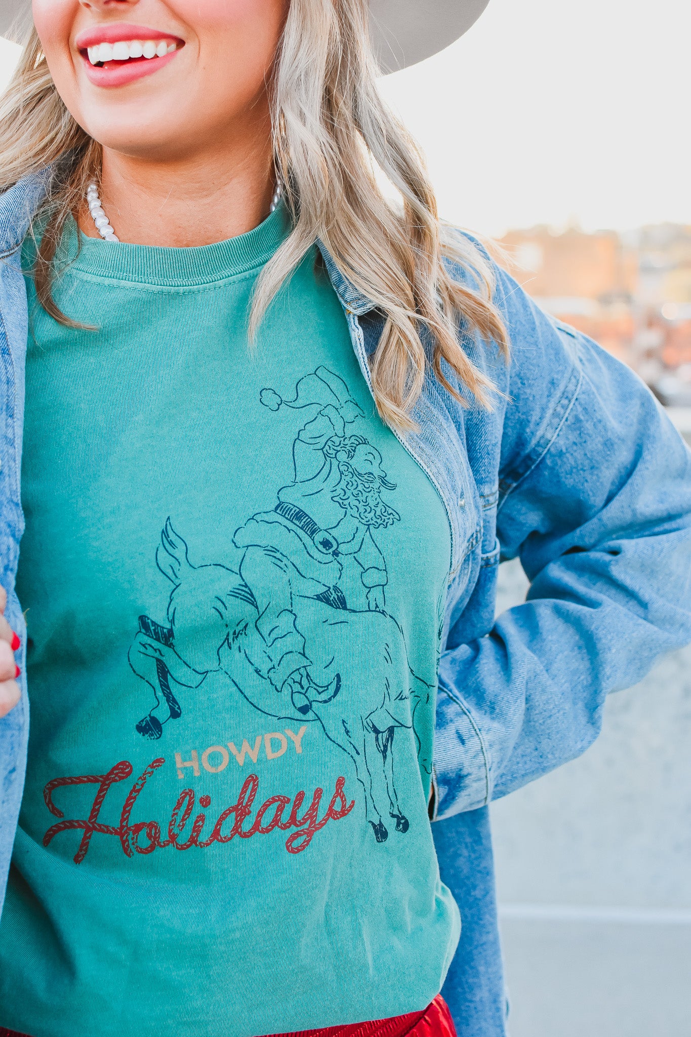 Howdy Holidays Graphic Tee