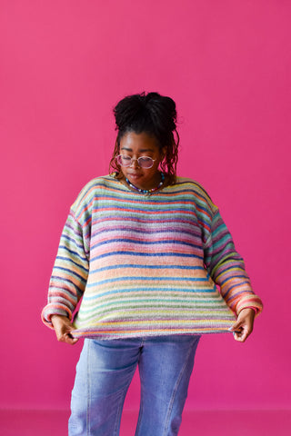 Bowen Multi Colored Sweater - RESTOCK