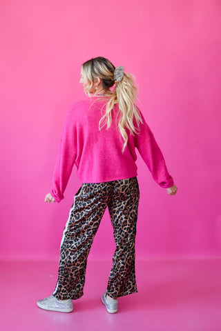 Piper Cardigan - Hot Pink RESTOCK