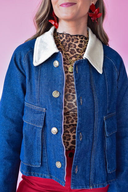 Lottie Denim Barn Jacket