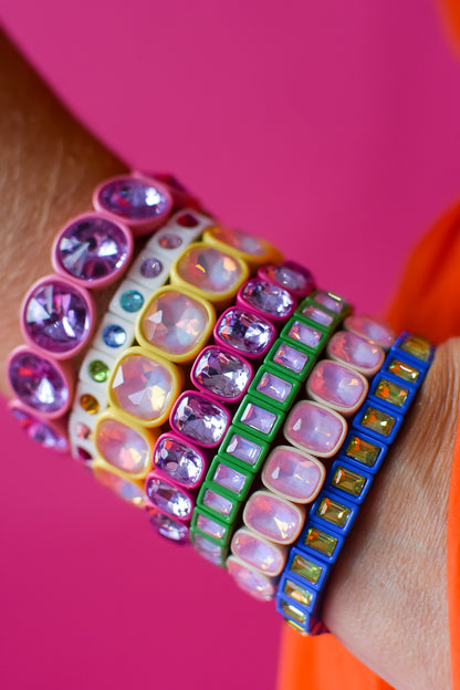 Layla Bracelet - Hot Pink RESTOCK