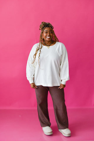 Colleen Striped Knit Pants