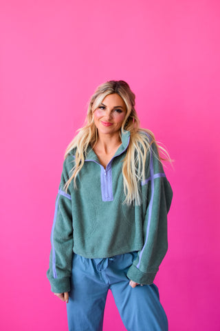 Vera Sherpa Quarter Zip