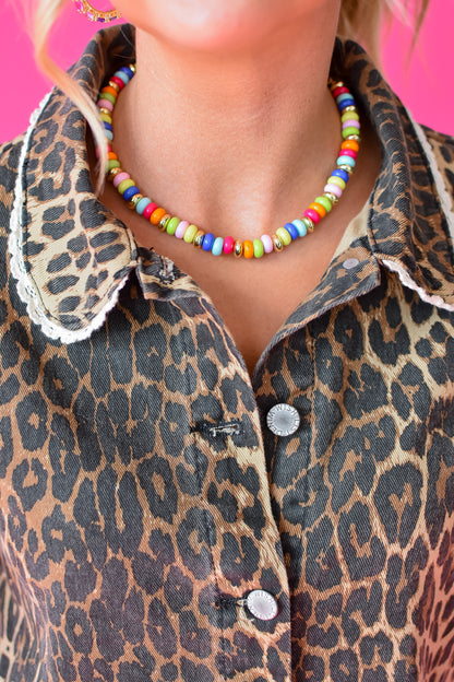 Betty Leopard Mini Dress