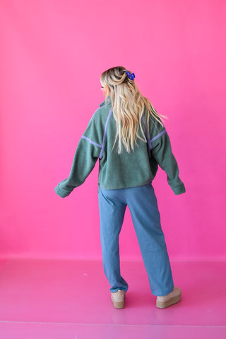 Vera Sherpa Quarter Zip