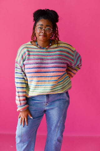Bowen Multi Colored Sweater - RESTOCK