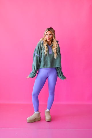 Vera Sherpa Quarter Zip