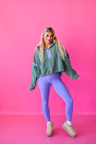 Vera Sherpa Quarter Zip