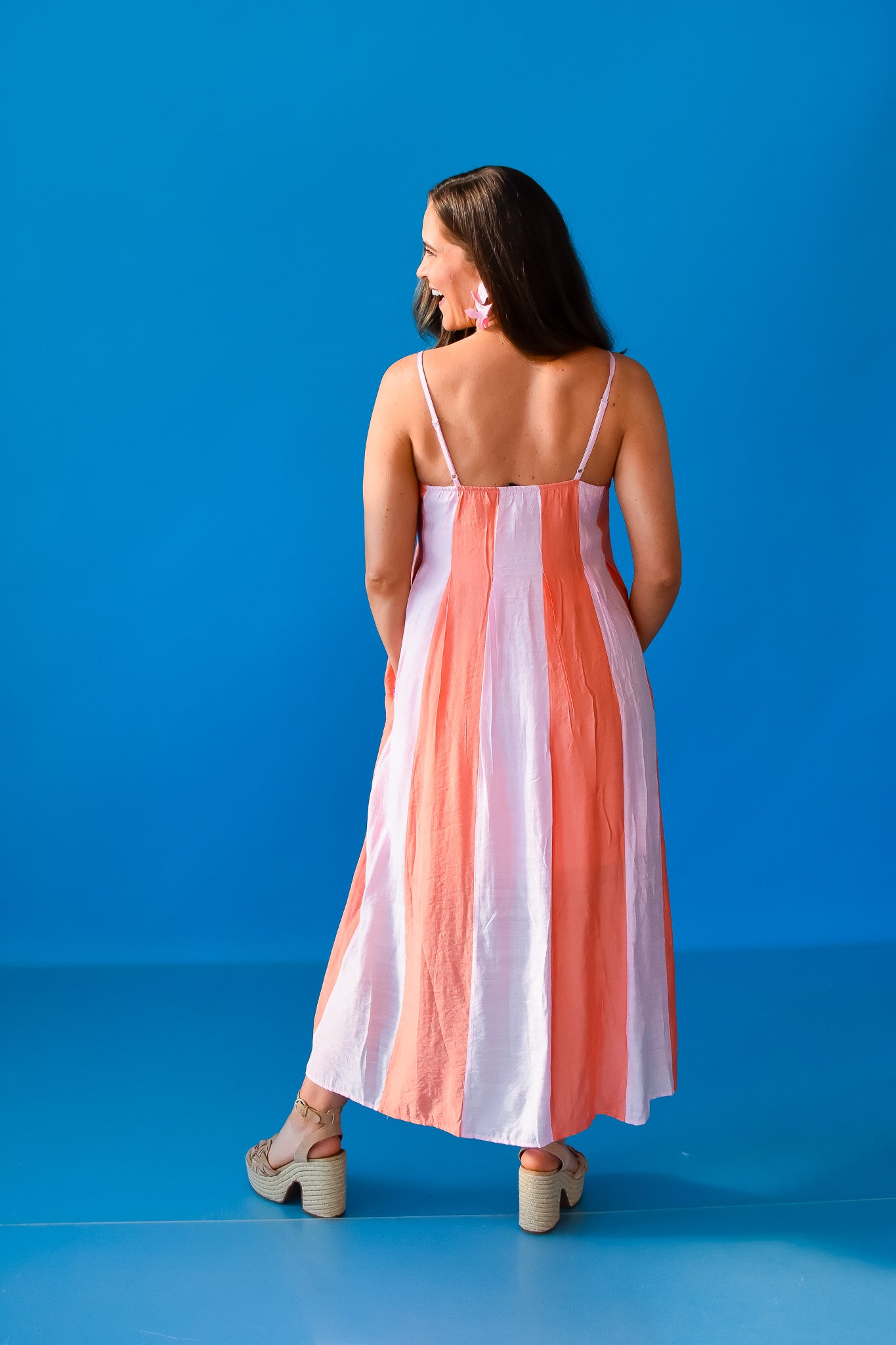 Alley Stripe Maxi Dress