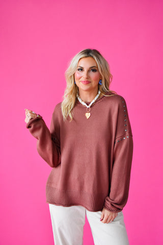 Harmony Stud Sweater