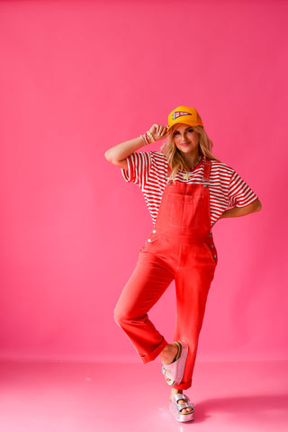 Aliyah Denim Overalls