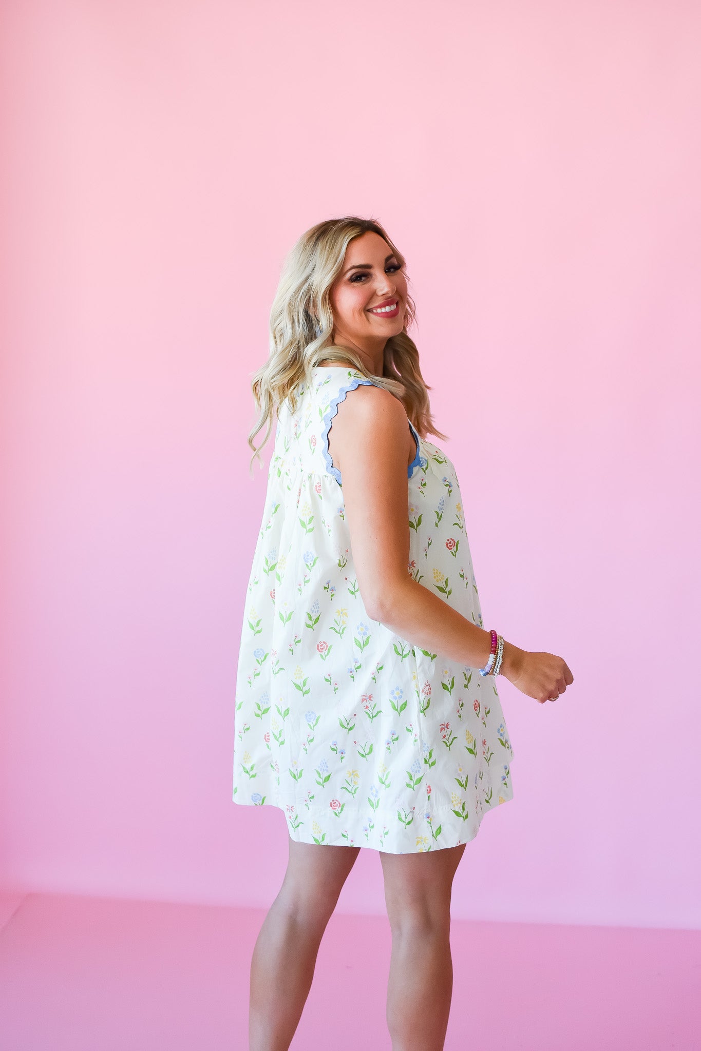 Celeste Floral Mini Dress