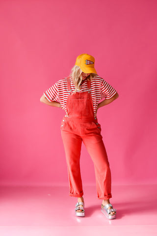 Aliyah Denim Overalls