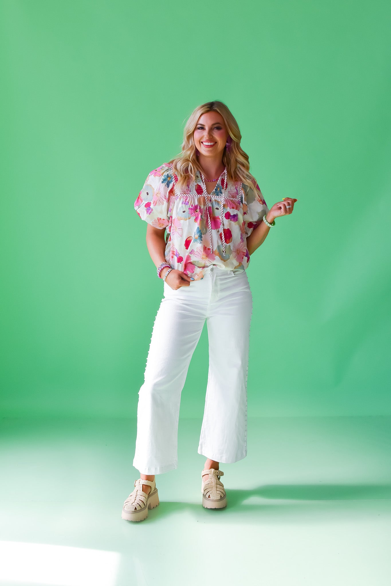 Mae Floral Top